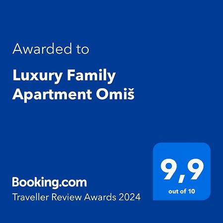 Luxury Family Apartment Omiš Extérieur photo